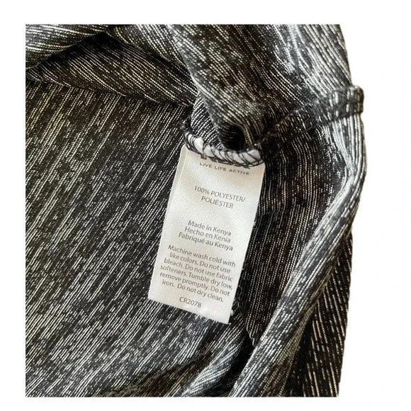 Women’s RBX Active Athletic Workout V Neck X Dri Short Sleeve Shirt Gray Large - Picture 7 of 8